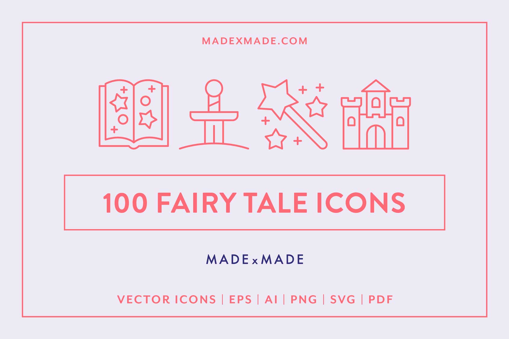 made x made icons fairy tale