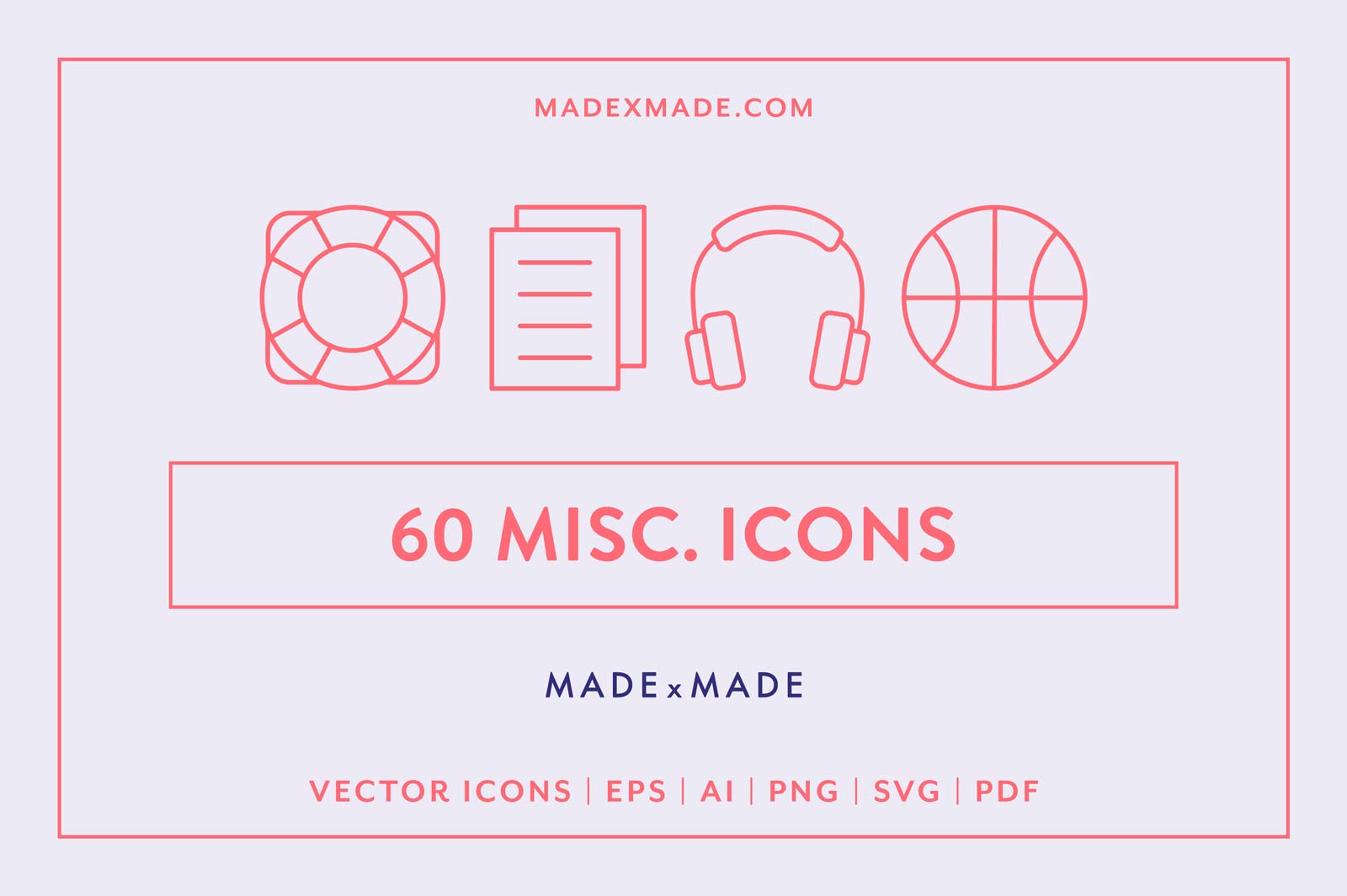 made x made icons miscellaneous