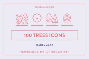 made x made icons trees
