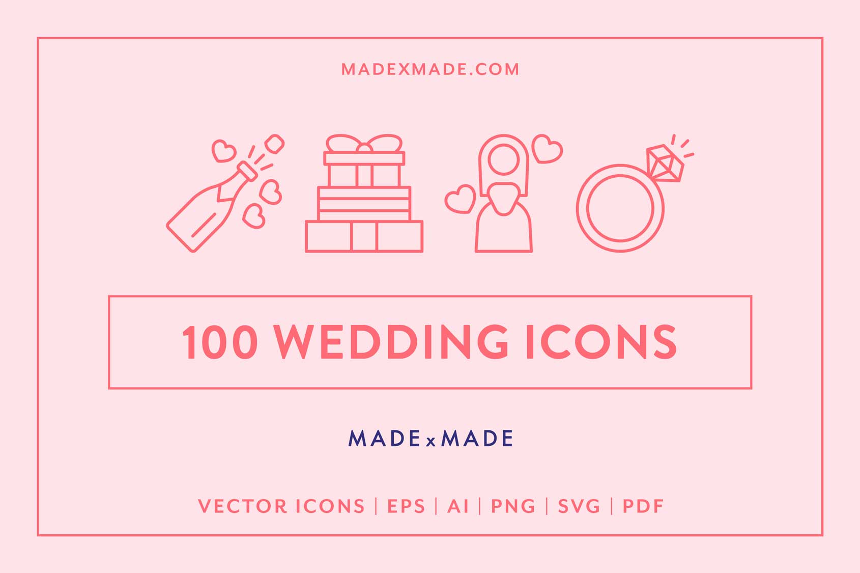 made x made icons wedding