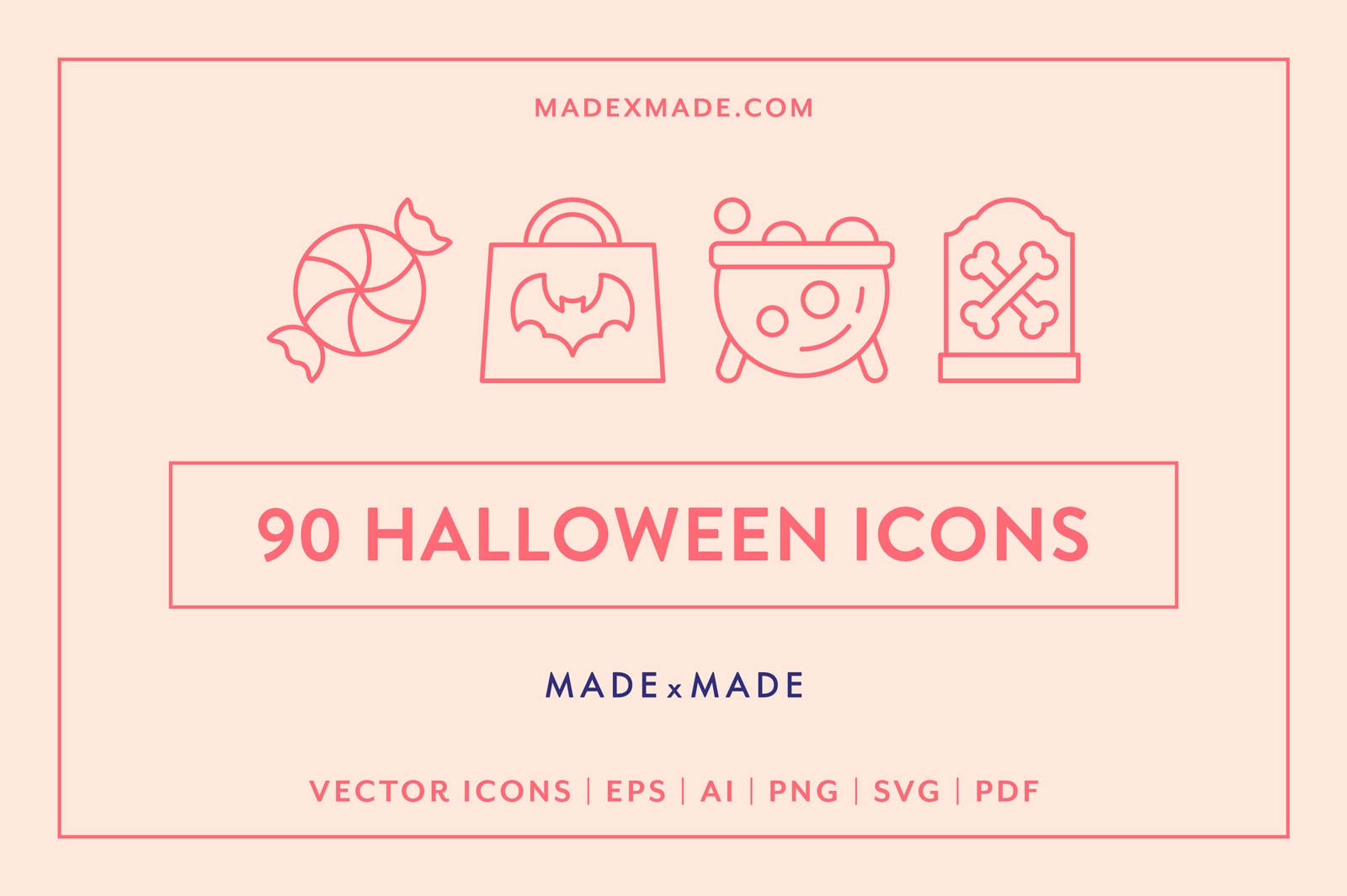 made x made icons halloween