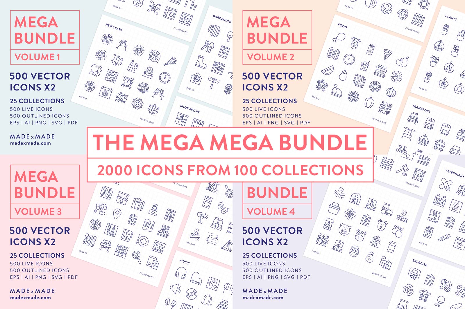 made x made icons mega pack vol