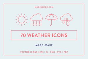 made x made icons weather