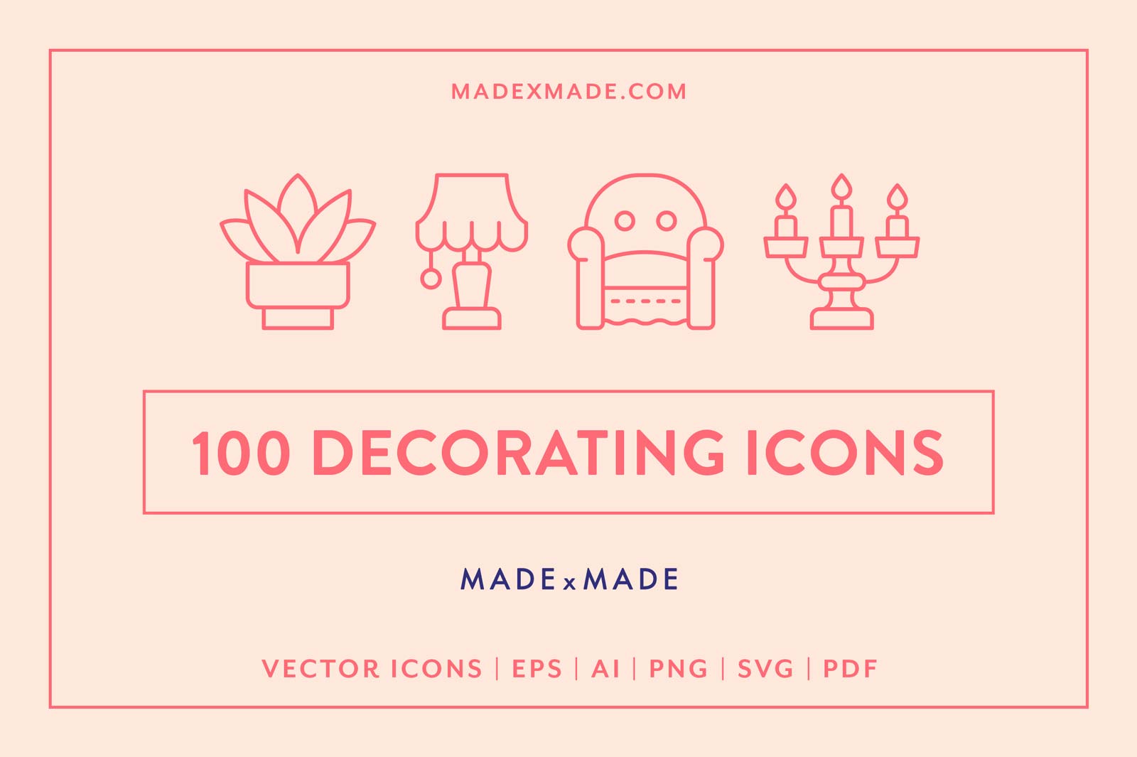 made x made icons decorating