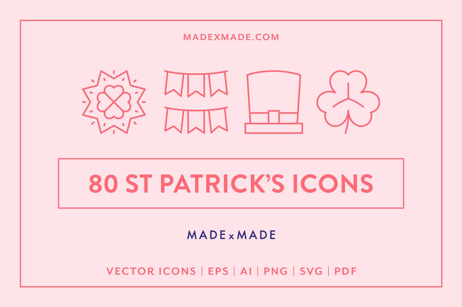 made x made icons st patricks day